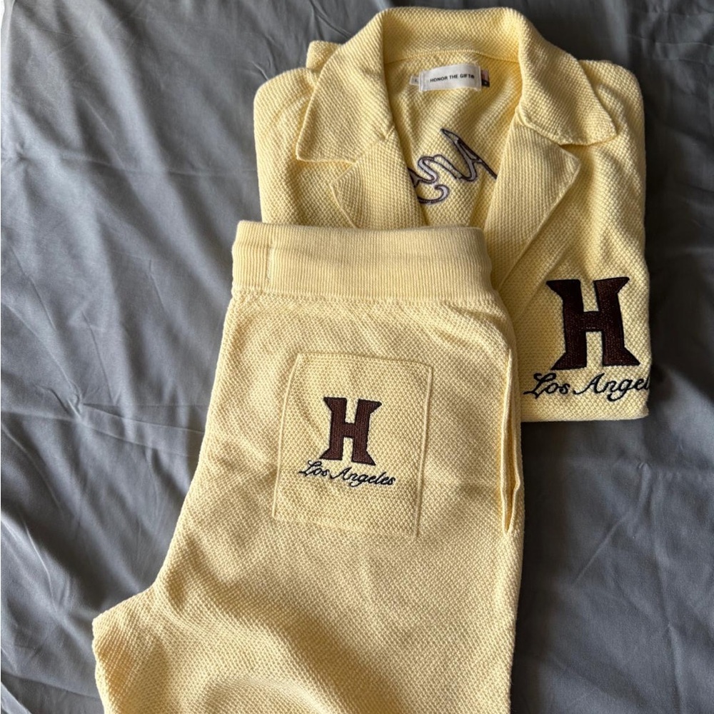 Yellow H Los Angeles Women Shorts